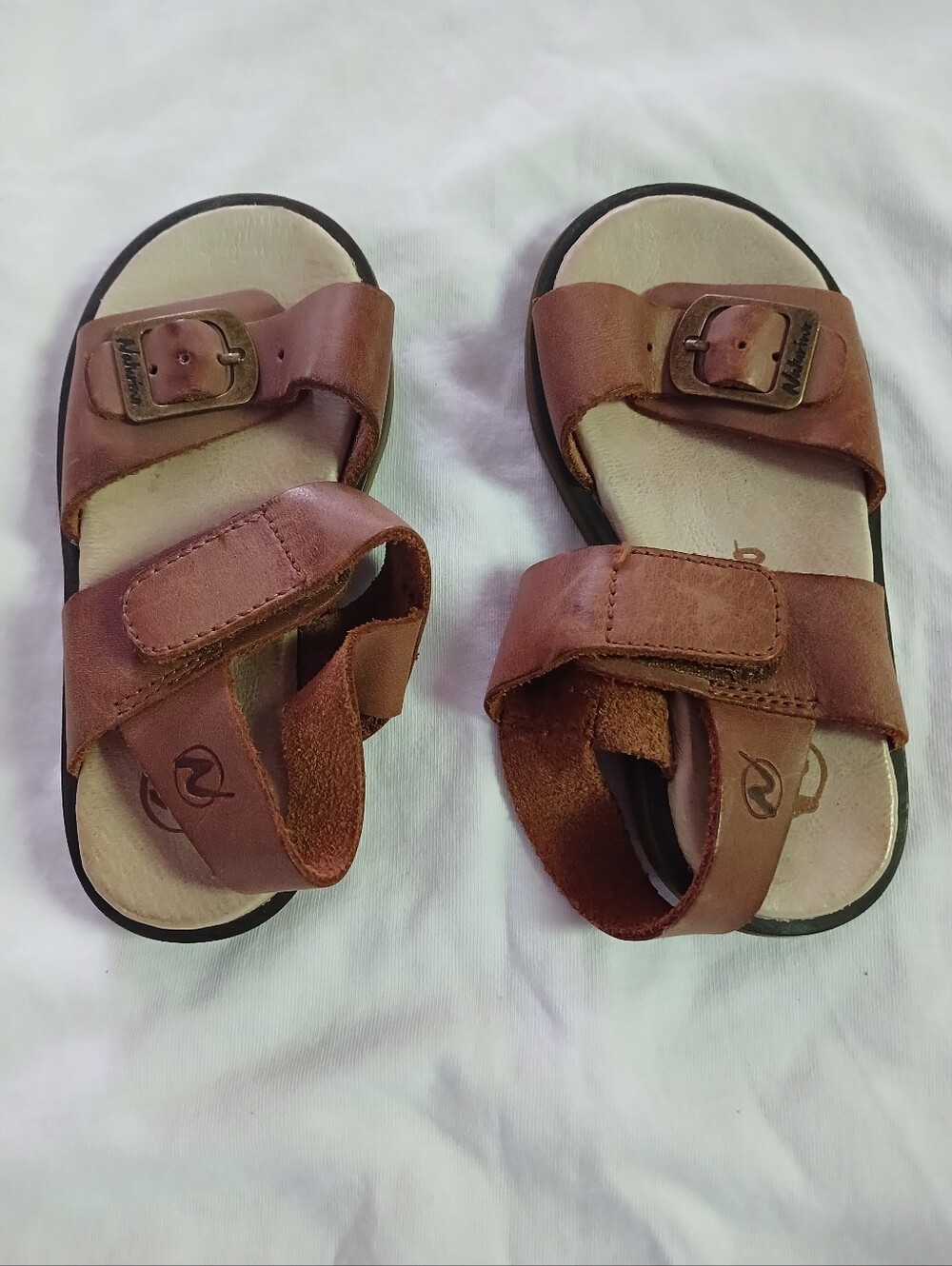 Italian Naturino Leather Toddler Sandals